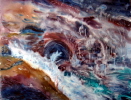 Aquarelle : L'égout (40x50)