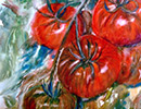 Aquarelle : Tomates (40x50)